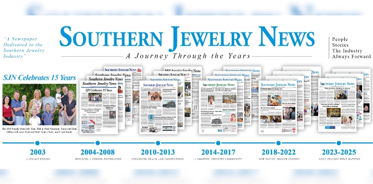 TIME LINE GRAPHICS 2 Celebrating 35 Years of Southern Jewelry News