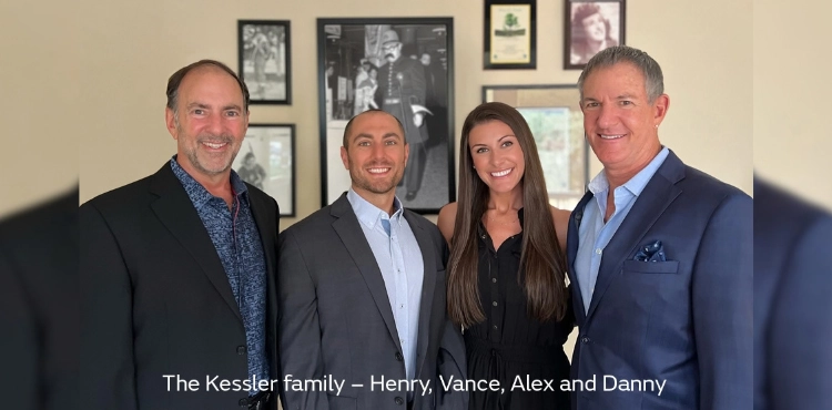 The Kessler Family - Henry, Vance, Alex and Danny